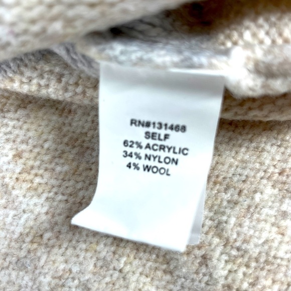 Fate - Striped Mock Turtleneck Sweater - Size Small - Picture 5 of 10